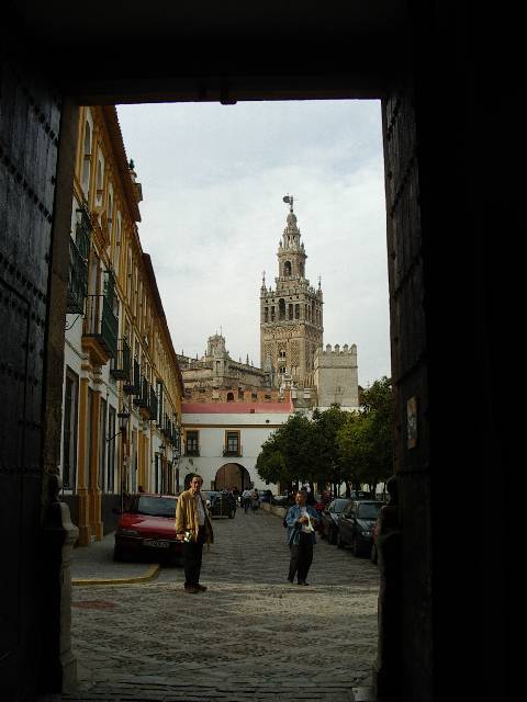 S�ville. Pato des Banderas
