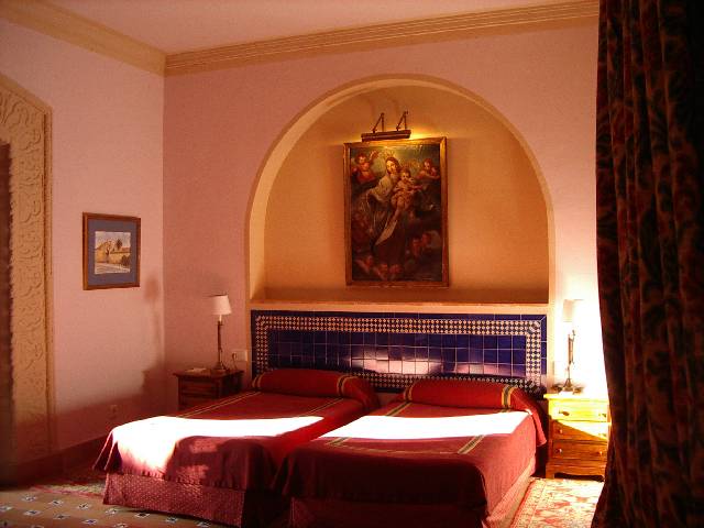 Notre chambrette au Parador de Ubeda