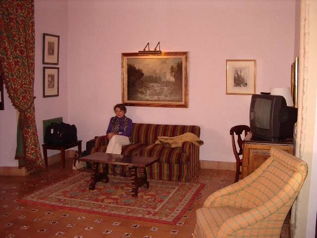 Notre chambrette au Parador de Ubeda
