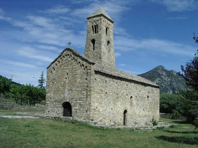 Chapelle du IX si�cle � Coll de Nargo (Catalunya).