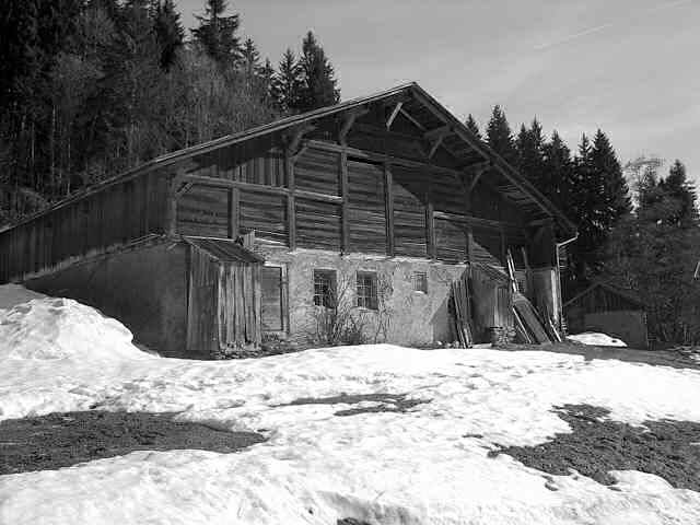 Vers Combafort (Meg�ve 74).