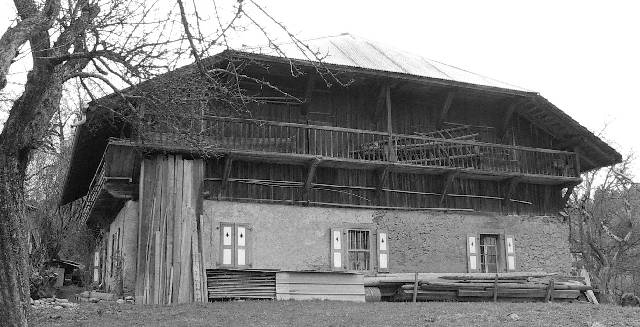 Chalet � Combloux (74).