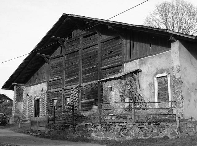 Chalet (1807) route du Cr�t du Midi (Meg�ve).