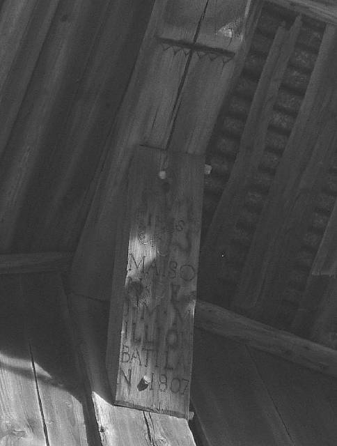 Chalet (1807) route du Cr�t du Midi (Meg�ve).