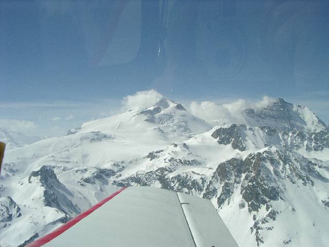 En base � La grande Motte (Tignes).