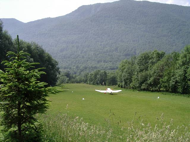 Bergons. La piste.