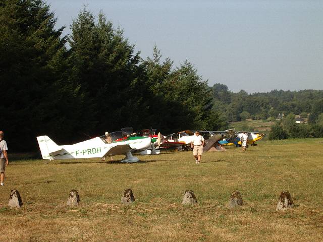 Parking des campeurs.