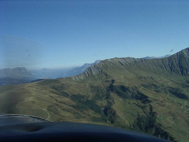 Approche de Meg�ve par  le col de V�ry.