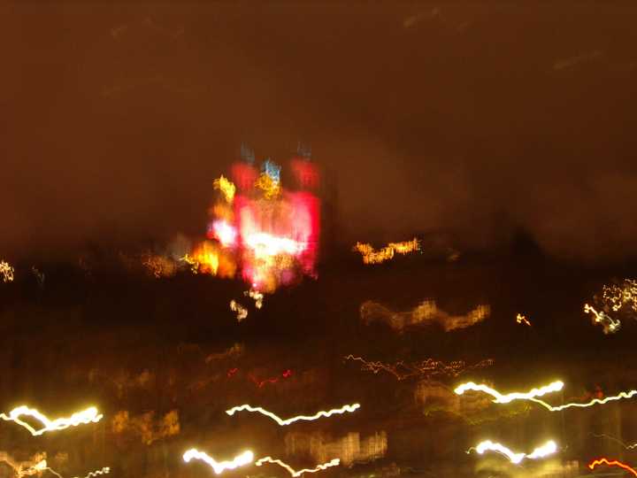 Lyon 8 d�cembre 2006 : impression de lumi�re.