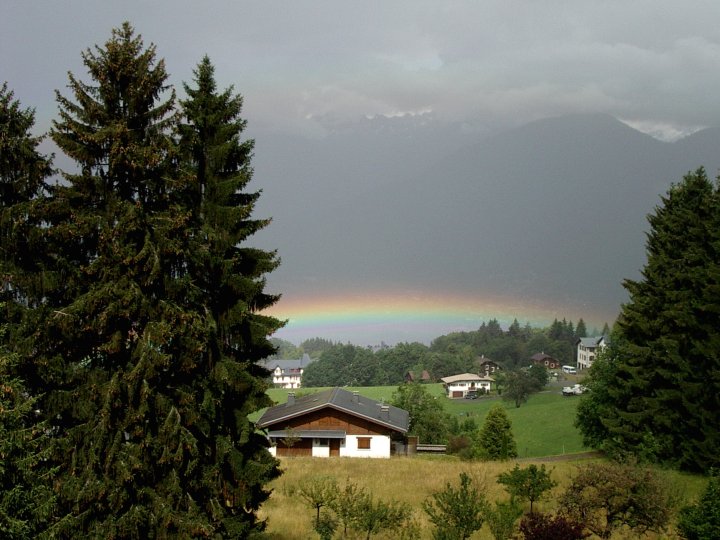 Orage vers St Gervais (74).